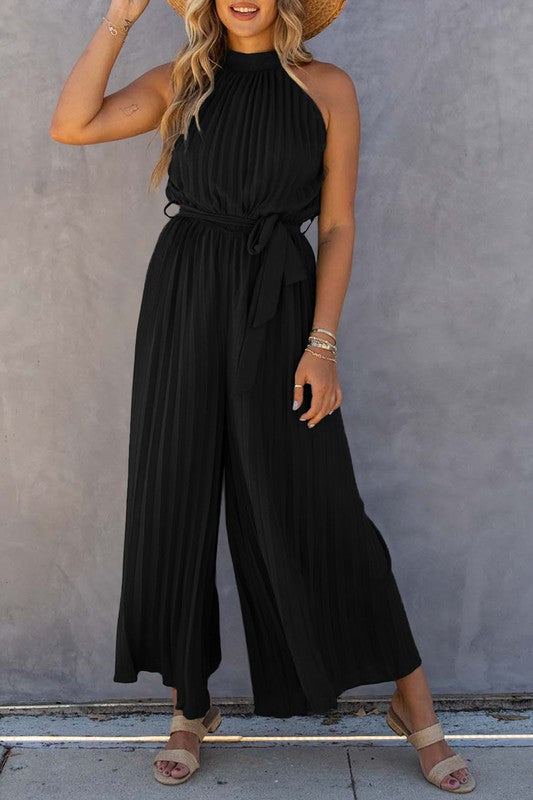 Cayley Pleated Jumpsuit