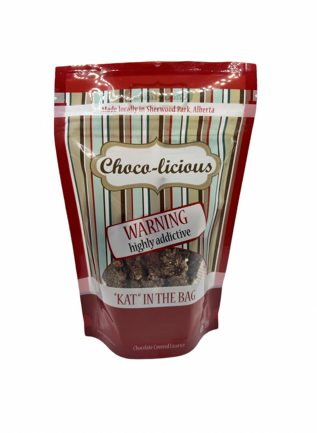 Chocolicious Kat in the Bag Covered Licorice