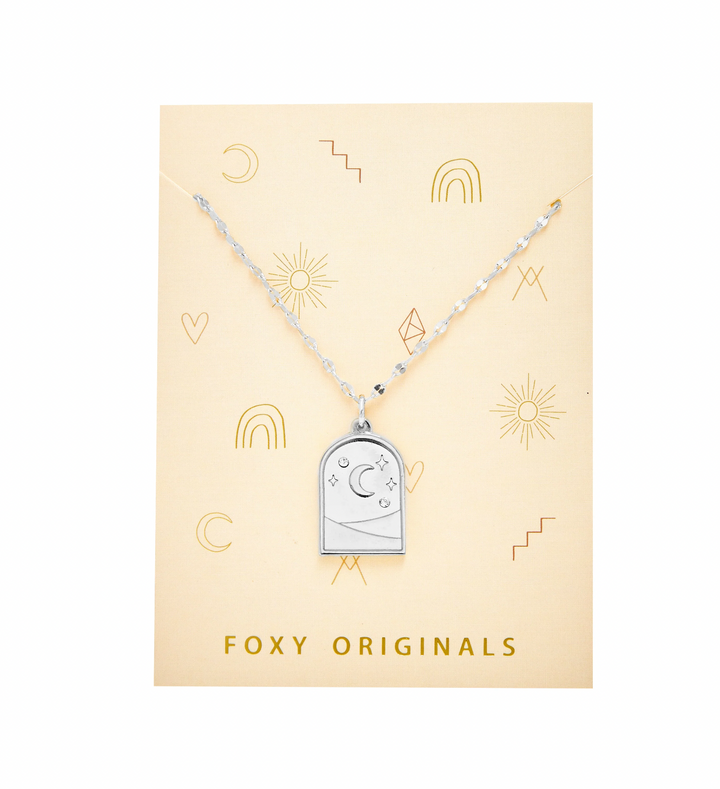 Foxy Originals Luna Necklace - Silver