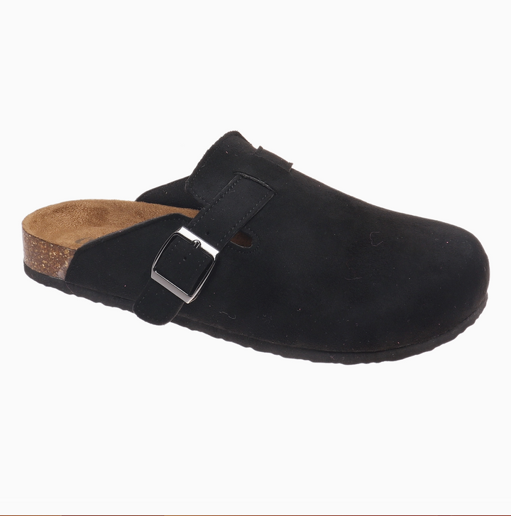 Bria Cork Clogs - Black