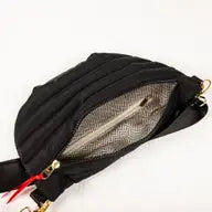 Jolie Puffer Belt Bag - Grey