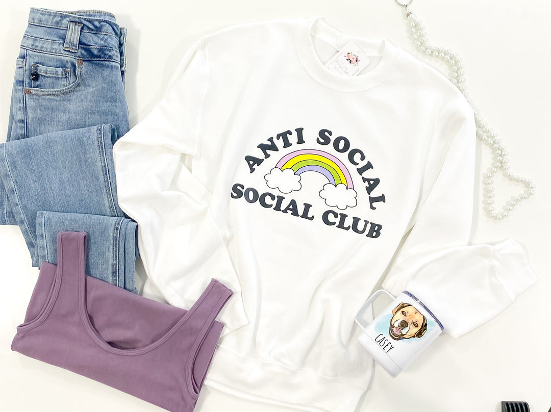 Anti-Social Social Club Crew Neck Sweater